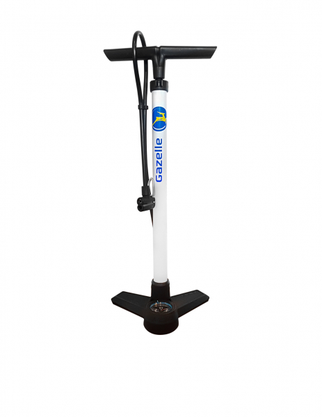 Gazelle Standluftpumpe Luftpumpe Anzeige bis 11 Bar NEU